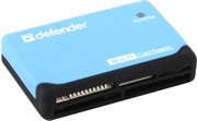Defender Кардридер ULTRA, работает с картами большого объема + кабель USB 2.0 A(M) - MiniB (M) длина 1 м. 83500