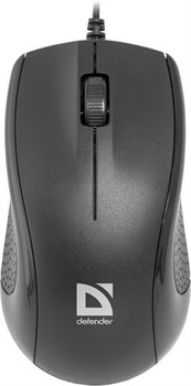 Defender Мышь Optimum MB-160 оптическая 2 + колесо кнопка 1000 dpi USB каб - 1,1м чёрный.     52160 - фото 10041