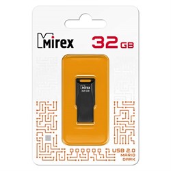 Флеш накопитель 32GB Mirex Mario, USB 2.0, Черный     13600-FMUMAD32 - фото 10311