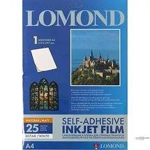 Lomond Самоклеящ. белая пленка А4 25л для струйной печати     2710003 - фото 10347