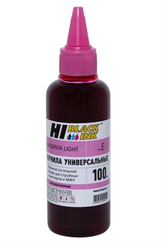 Чернила Hi-Black Универсальные для Epson (Тип E-V1), ML, 0,1 л.     150701038501 - фото 10754