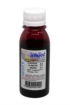 Чернила InkTec (C0090) для Canon GI-490/790/890/990, M, 0,1 л.     1501609454 - фото 10880