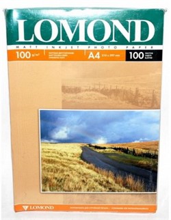 Lomond Матовая двусторонняя бумага А4, 100г/м2, 100 листов     0102002 - фото 4429