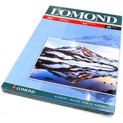 Lomond Глянцевая бумага 1х A4, 200г/м2 50 л.     0102020 - фото 4488