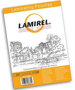 Пленка для ламинирования  Lamirel,  А4, 75мкм, 100 шт.     LA-78656 - фото 5665