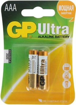 Батарейка AAA, GP Ultra(1 шт.)     LR03 - фото 5707