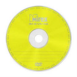 Диск DVD-R Mirex 4.7 Gb, 16x, Slim Case (1), (1/200)     202363 - фото 9325
