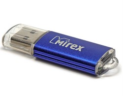 Флеш накопитель 64GB Mirex Unit, USB 2.0, Синий     13600-FMUAQU64 - фото 9734