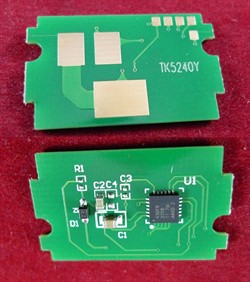 Чип для Kyocera Ecosys P5026cdn/M5526cdn (TK-5240Y) Yellow, 3K (ELP Imaging®)     ELP-CH-TK5240Y - фото 9853