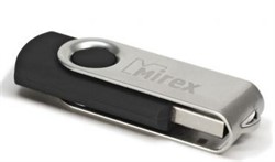 Флеш накопитель 64GB Mirex Swivel, USB 2.0, Черный     13600-FMURUS64 - фото 9953