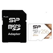 Флеш карта microSD 256GB Silicon Power Elite microSDHC Class 10 UHS-I (SD адаптер) Colorful     SP256GBSTXBU1V21SP