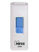 Флеш накопитель 32GB Mirex Shot, USB 2.0, Белый     13600-FMUWST32
