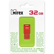 Флеш накопитель 32GB Mirex Mario, USB 2.0, Красный     13600-FMUMAR32