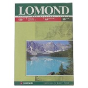 Lomond Глянцевая бумага 1x A4, 130г/м2, 50л.     0102017