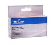 Картридж CLI-451BK для Canon PIXMA iP7240/MG5440/MG5540/MG6340/MG6440/MG7140/MX924 Black водн ProfiLine CLI-451BK