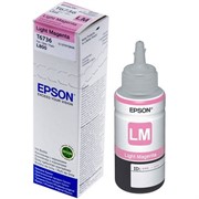 Контейнер для Epson L800 со светло-пурпурными чернилами 70 мл C13T67364A Контейнер для Epson L800 со светло-пурпурными чернилами 70 мл C13T67364A