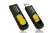 Флеш накопитель 32GB A-DATA UV128, USB 3.0, черный/желтый     AUV128-32G-RBY