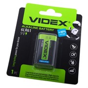 Батарейка КРОНА 6LR61 9V VIDEX 6LR61