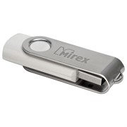 Флеш накопитель 64GB Mirex Swivel, USB 2.0, Белый     13600-FMUSWT64