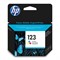 Картридж Hewlett-Packard HP 123 Tri-colour (Цветной) Ink Cartridge     F6V16AE - фото 4845